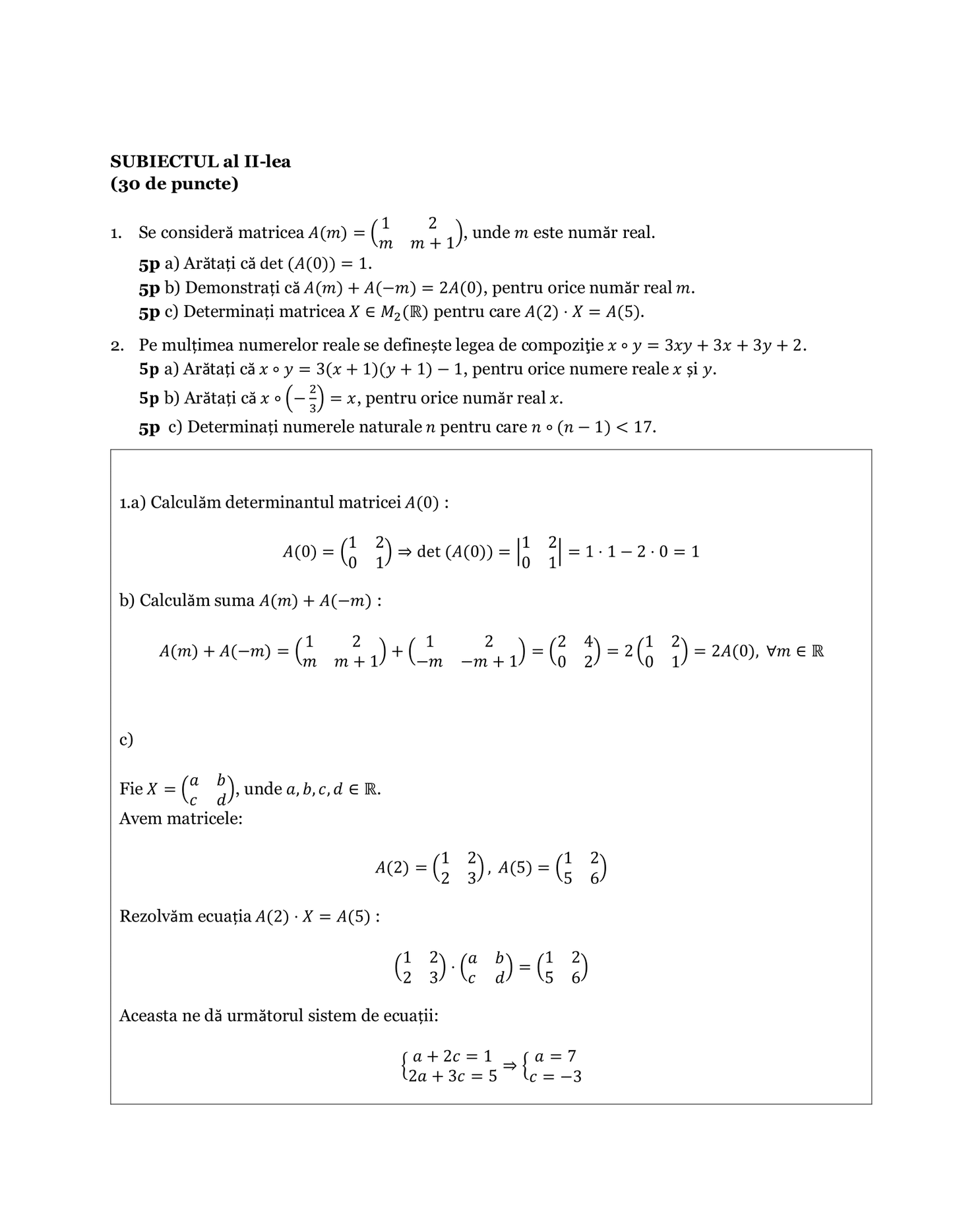 Pachet Bacalaureat: 70 de Teste de Antrenament | Română + Matematică
