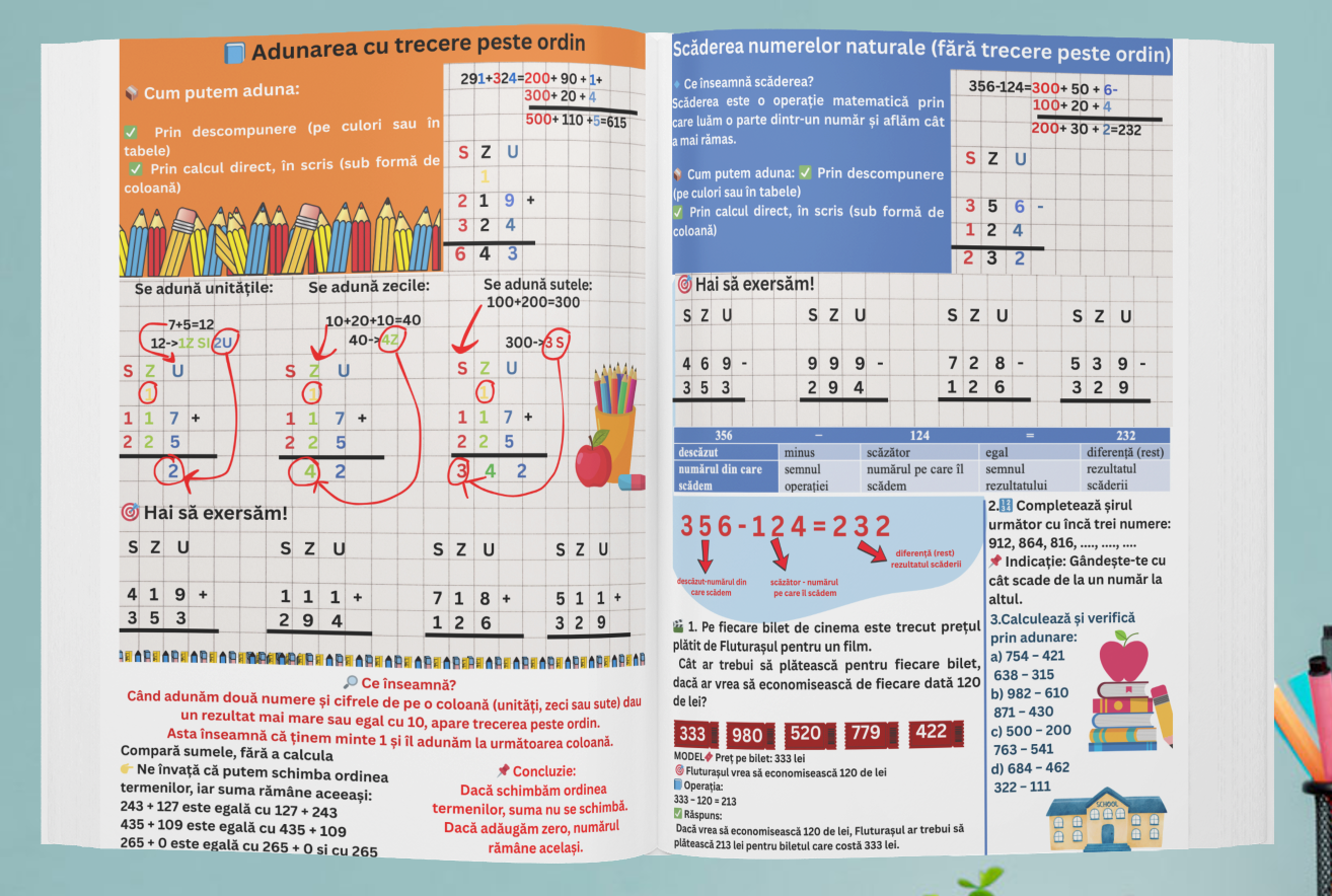 Clasa a II-a - Matematică pe înțelesul copiilor