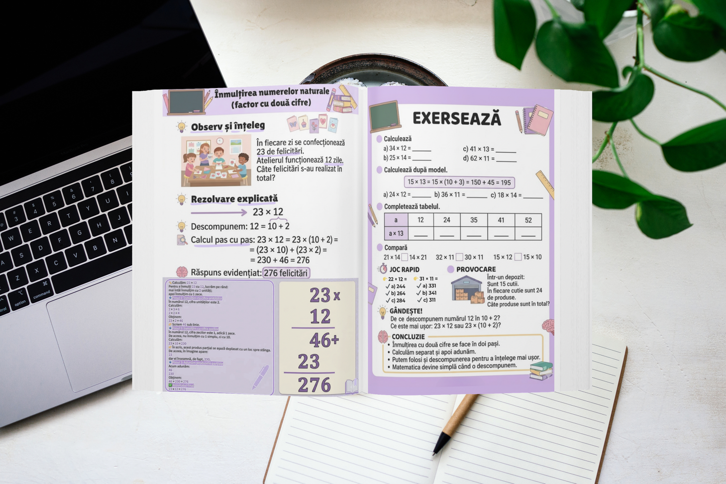 Clasa a III-a - Matematică pe înțelesul copiilor