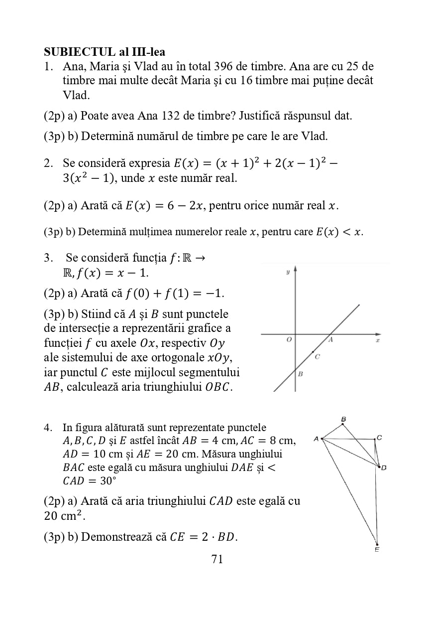 Pachet Evaluarea Națională: 65 de Teste de Antrenament | Română + Matematică