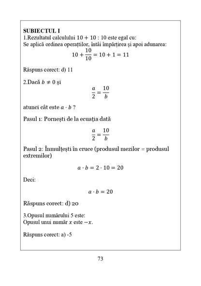 Pachet Evaluarea Națională: 65 de Teste de Antrenament | Română + Matematică