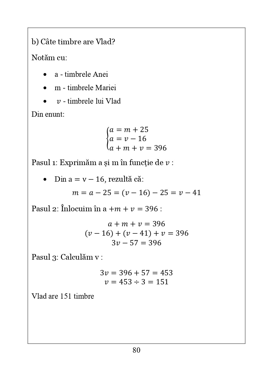 30 Teste de Antrenament pentru Evaluarea Națională la Matematică