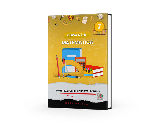 Toată materia structurată la Matematică pentru clasa a VII-a