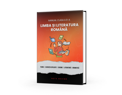 Toată materia structurată la Română pentru clasa a VI-a