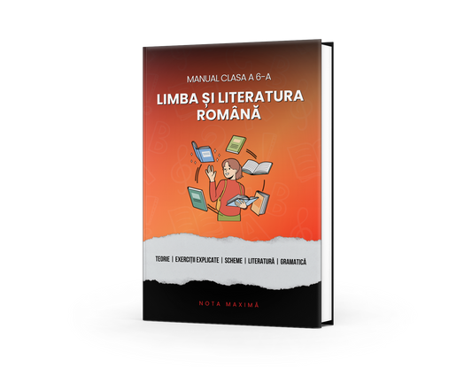 Toată materia structurată la Română pentru clasa a VI-a