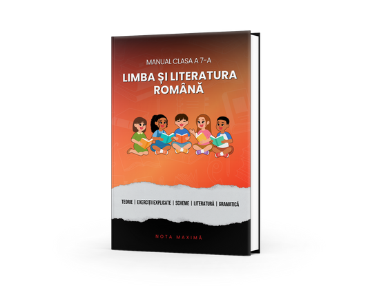 Toată materia structurată la Română pentru clasa a VII-a