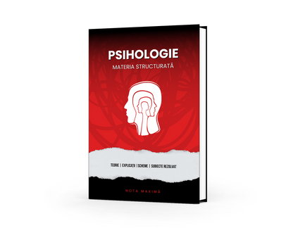 Psihologie | Carte Bacalaureat