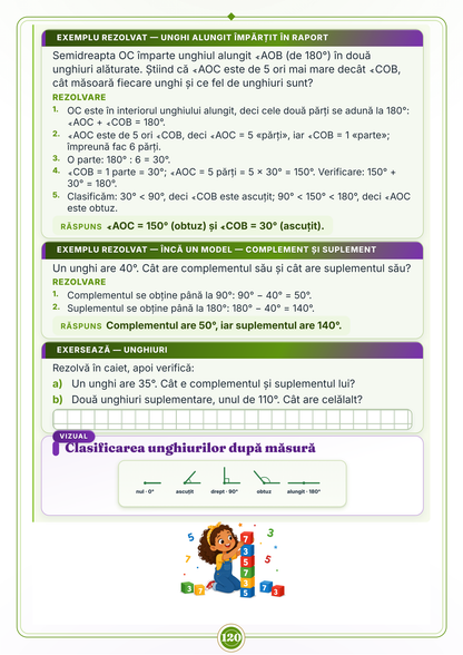 Caiet de vacanță – Matematică, clasa a 5-a