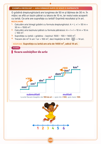 Caiet de vacanță – Matematică, clasa a 5-a