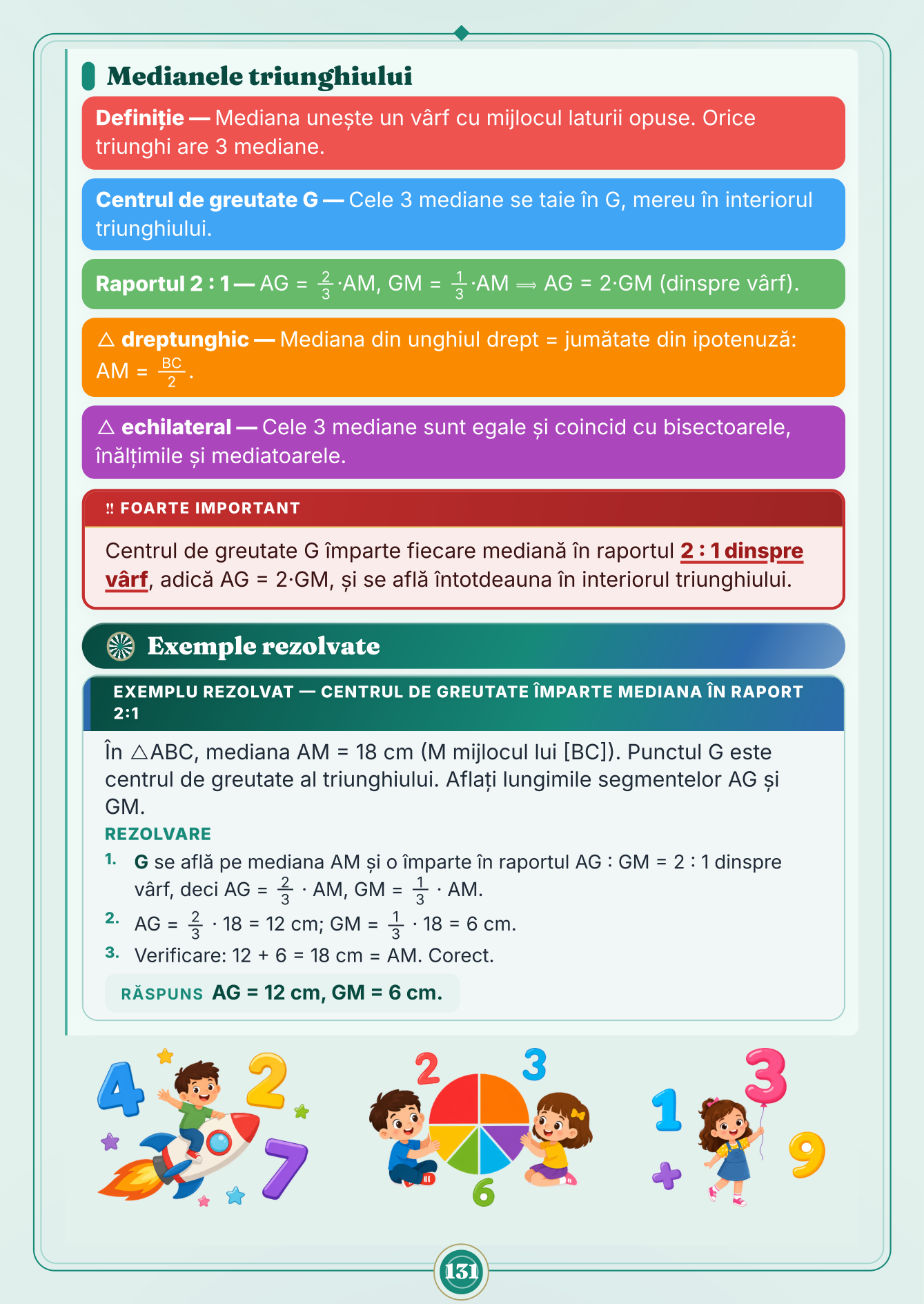 Caiet de vacanță – Matematică, clasa a 6-a