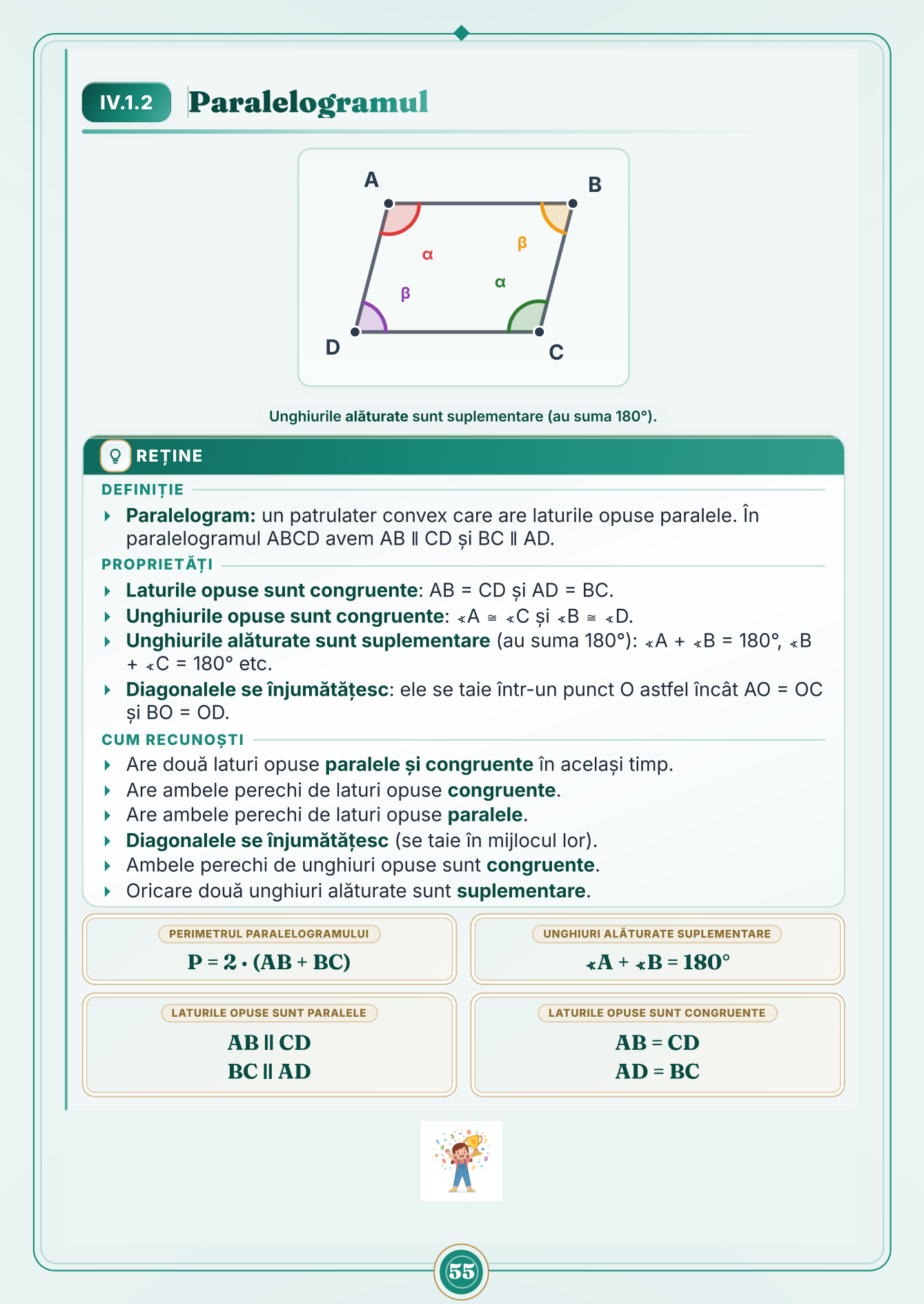Caiet de vacanță – Matematică, clasa a 7-a