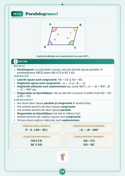 Caiet de vacanță – Matematică, clasa a 7-a