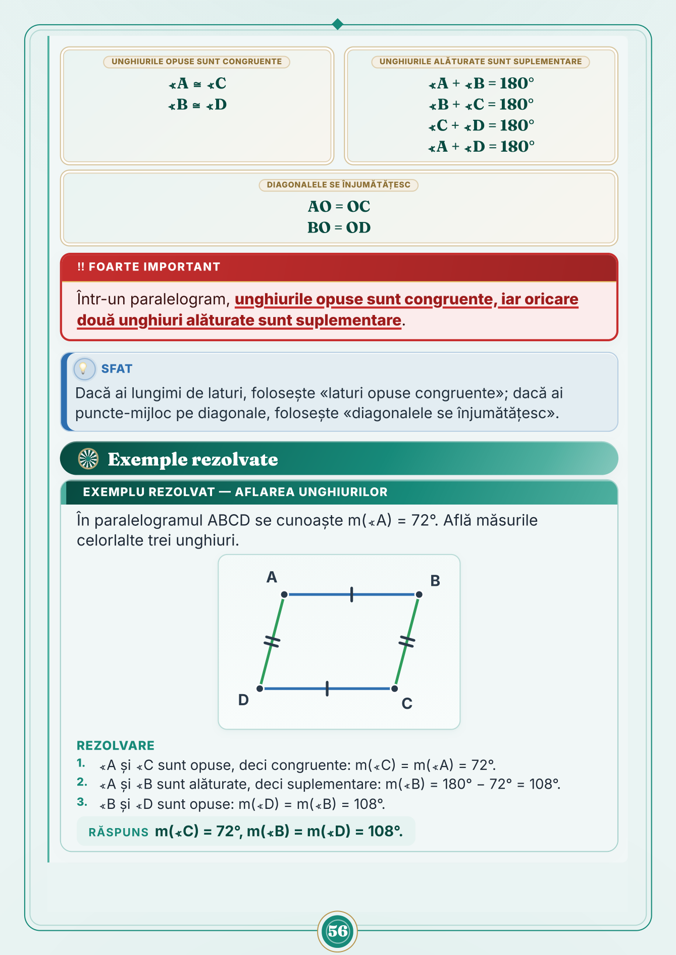 Caiet de vacanță – Matematică, clasa a 7-a