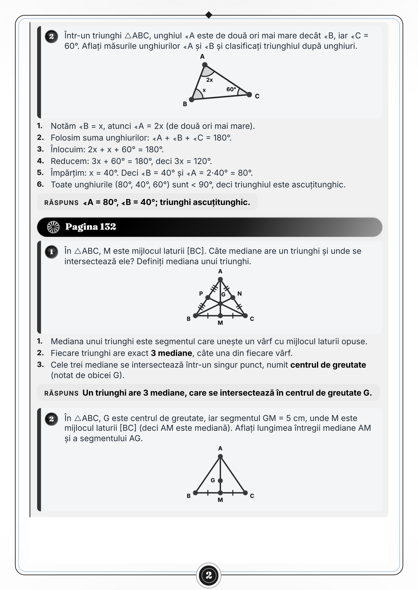 Caiet de vacanță – Matematică, clasa a 6-a