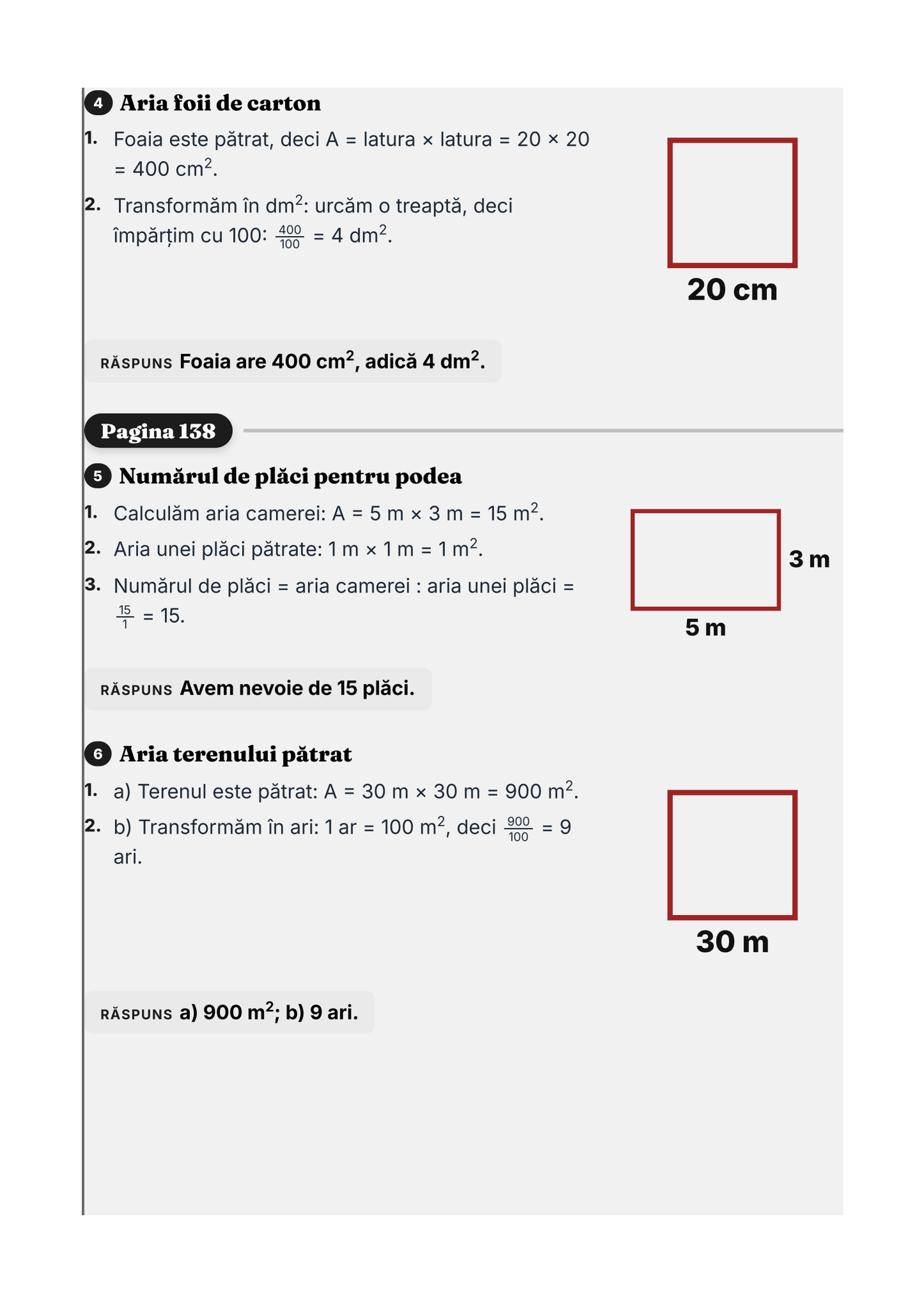 Caiet de vacanță – Matematică, clasa a 5-a