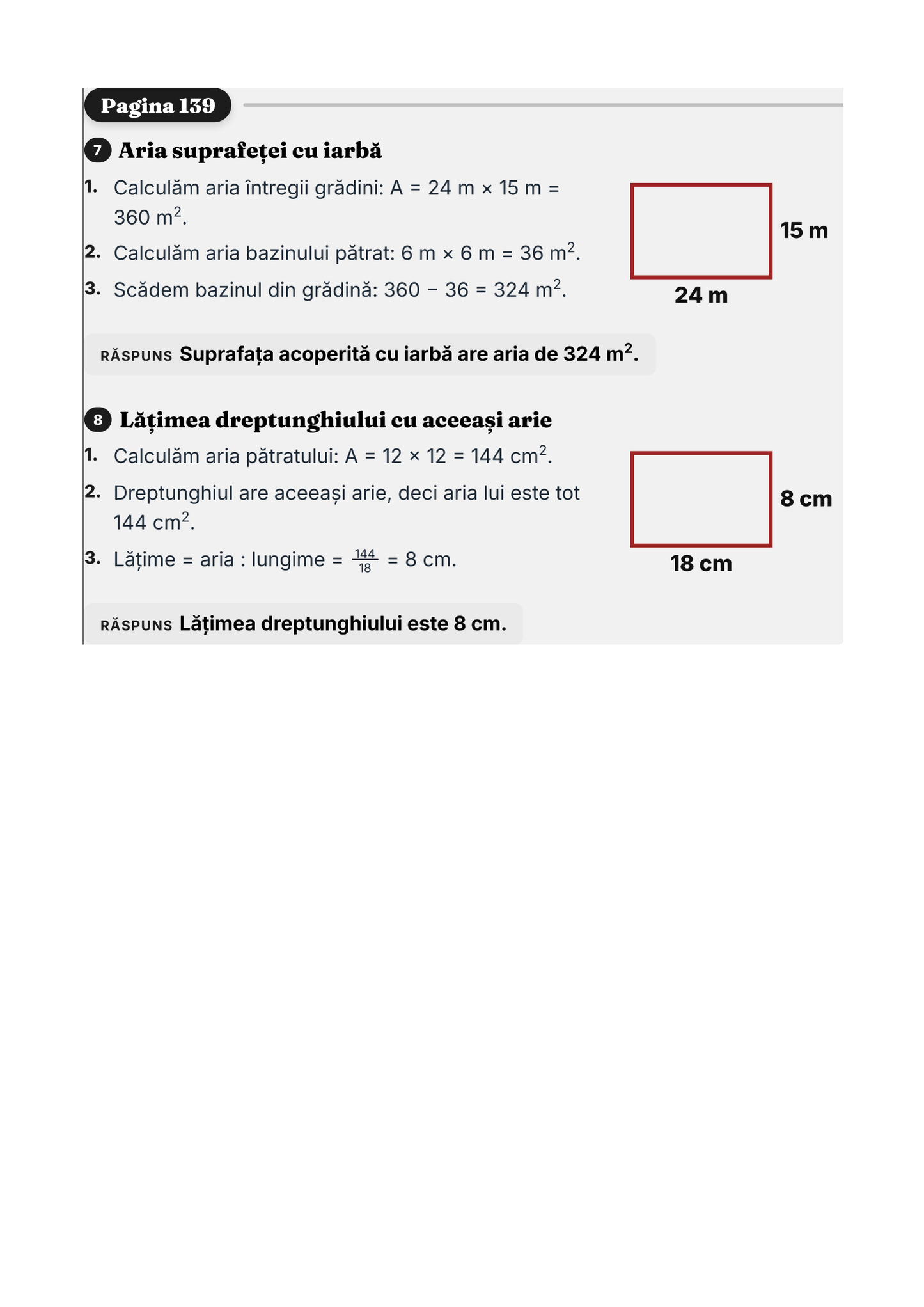 Caiet de vacanță – Matematică, clasa a 5-a